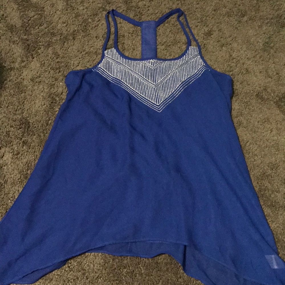 Royal blue Tank